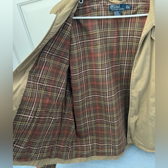 Tan Khaki Ralph Lauren Jacket Size Men’s XL - Picture 2 of 8